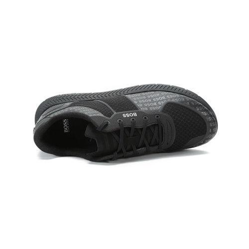 HUGO BOSS/雨果博斯 2021款 男士织物等多种材质拼接系带休闲运动鞋 50452042 商品图3