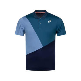 22年澳网新款 ASICS亚瑟士透气短袖网球POLO衫/短裤