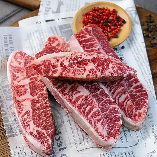 澳洲原切和牛牡蛎（板腱）牛排（和牛M4-M5）约300g 2~3片 商品图3