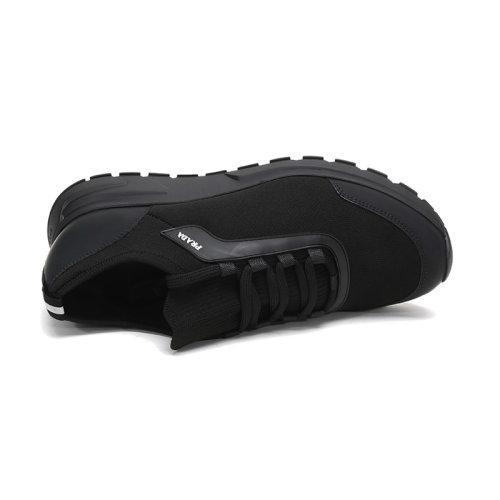 PRADA/普拉达 男士织物/橡胶系带休闲运动鞋 4E3422 3K7H 商品图3