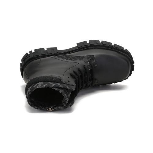 FENDI/芬迪【21秋冬新款】男士Fendi Force系列牛皮/织物系带厚底靴子短靴及踝靴 7U1458 ADMK 商品图3