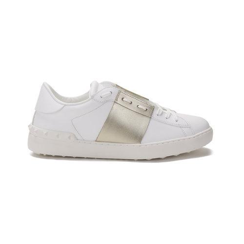 Valentino/华伦天奴 男士皮革铆钉装饰系带休闲运动鞋 WY2S0830 FLR 商品图5