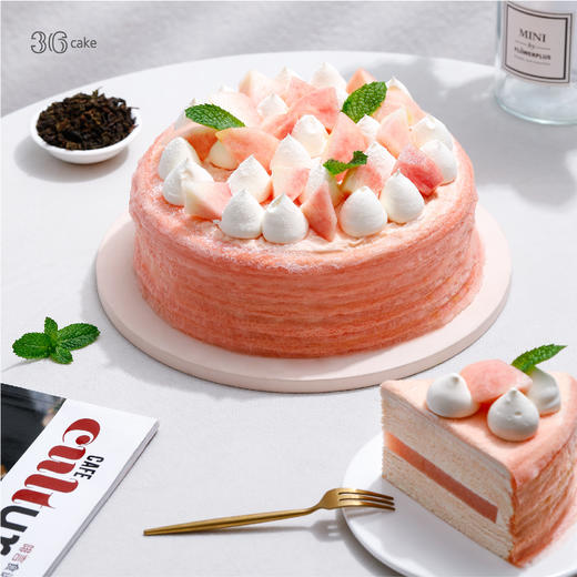 蜜桃乌龙千层，可选6/8英寸（gf） 商品图1