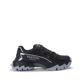 Valentino/华伦天奴 2021款 男士织物配皮等材质拼接系带休闲运动鞋 VY2S0C20 DRZ