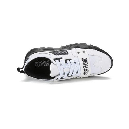 VERSACE JEANS COUTURE/VERSACE JEANS COUTURE 范思哲 2021款 男士涂层/皮革/织物系带休闲运动鞋 E0YWASC4 71604 商品图3