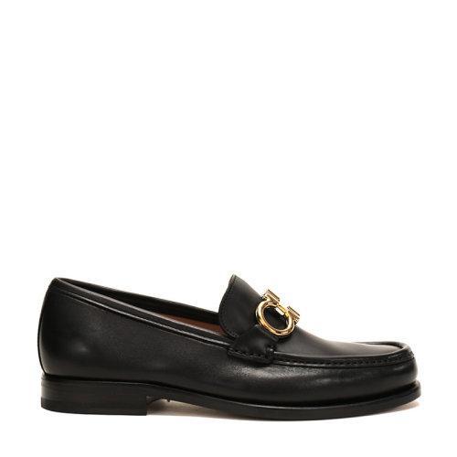 SalvatoreFerragamo/菲拉格慕 男士ROLO系列牛皮GANCINI莫卡辛鞋皮鞋单鞋 0712557 商品图0