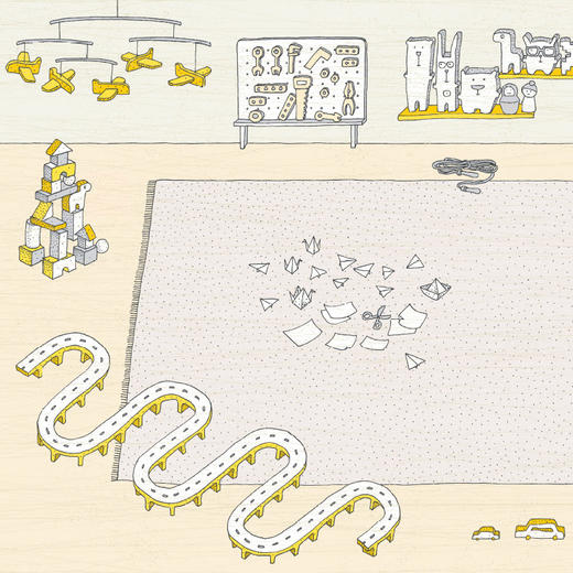 (仓发) 男孩的迷宫：寻找我的火箭（波兰知名插画家和迷宫设计师致敬童年之作）浪花朵朵/花山文艺出版社/[波兰]亚历山德拉·阿勒泰莫夫斯卡/9787551154185 商品图1