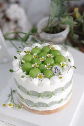 【生日蛋糕】阳光玫瑰蛋糕