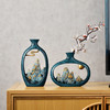【万里江山】新中式禅意花瓶摆件创意客厅干花插花花器电视柜办公室简约装饰品 商品缩略图8