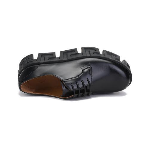 VERSACE/范思哲【22春夏新款】男士牛皮革GRECA LABYRINTH系带休闲皮鞋厚底鞋 1000771 D9VAC 商品图4