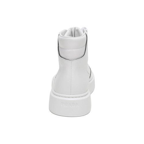 PRADA/普拉达 男士牛皮高帮系带休闲运动鞋 4T3454 3A6F 商品图2