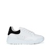 2021春夏 Alexander McQueen/亚历山大麦昆 男士皮革系带休闲运动鞋 634619 WHZ9小白鞋 商品缩略图0