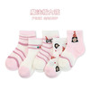 【5双装 多色可选 轻透会呼吸】夏季薄棉镂空透气婴儿宝宝小中大童袜子小熊卡丁车网眼袜 商品缩略图13