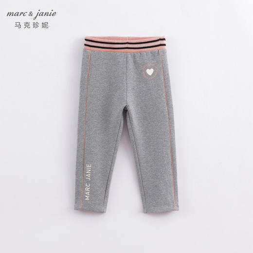 马克珍妮春 女童字母弹力修身打底裤 儿童裤子221780 商品图1