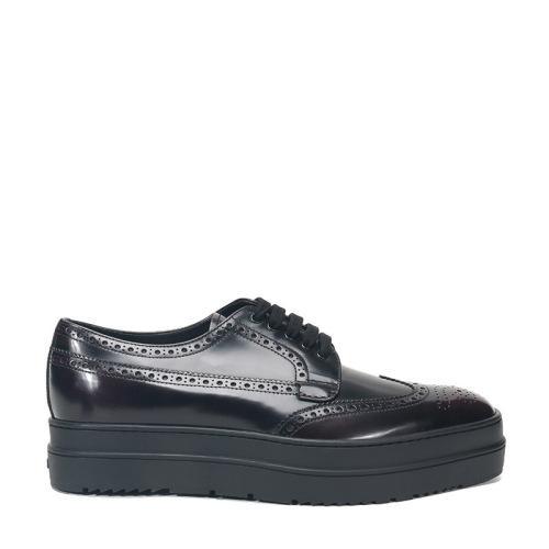 PRADA/普拉达 男士牛皮德比鞋皮鞋2EE285 P39 商品图0