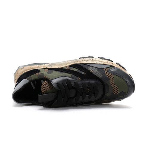 Valentino/华伦天奴 男士织物配皮Bounce运动鞋 RY2S0B05 UDZ 商品图3