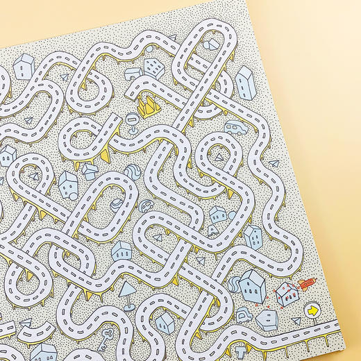 (仓发) 男孩的迷宫：寻找我的火箭（波兰知名插画家和迷宫设计师致敬童年之作）浪花朵朵/花山文艺出版社/[波兰]亚历山德拉·阿勒泰莫夫斯卡/9787551154185 商品图9