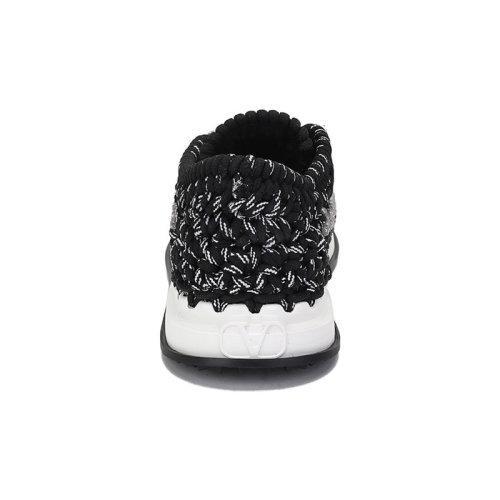 Valentino/华伦天奴 男士织物CROCHET钩织系带休闲运动鞋 WY2S0E41 ZXB 商品图2