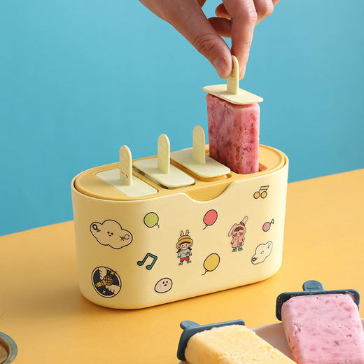 食品级雪糕模具家用水果冰糕冰淇淋绿豆冰棒樱桃自制神器网红磨具 商品图0