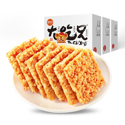大吃兄酥脆糯米锅巴400克X3盒 商品图0