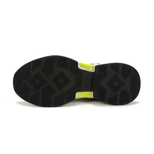 HUGO BOSS/雨果博斯 男士织物配皮网眼系带休闲运动鞋 50432995 商品图4