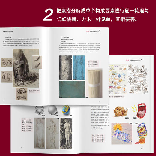 (仓发) 新素描教程（精微＋创意）/化学工业出版社/9787122394989 商品图3