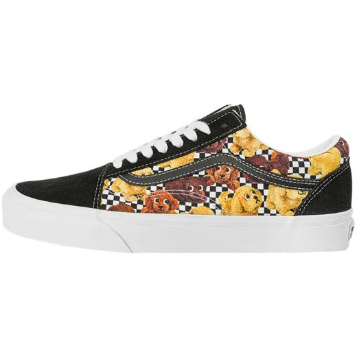 VANS  Old Skool可爱宠物棋盘格拼接男女板鞋VN0A7Q2JLNN 商品图0