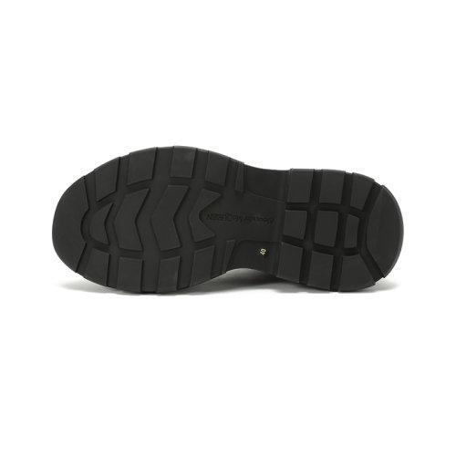 Alexander McQueen/亚历山大麦昆 2021款 男士织物系带厚底靴子短靴 604254 W4L32 商品图4