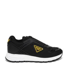 PRADA/普拉达 男士织物/橡胶系带休闲运动鞋 4E3567 W08 F G000