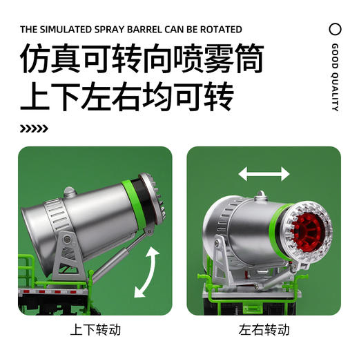 【城市英雄】成真1:38喷雾抑尘车 商品图1
