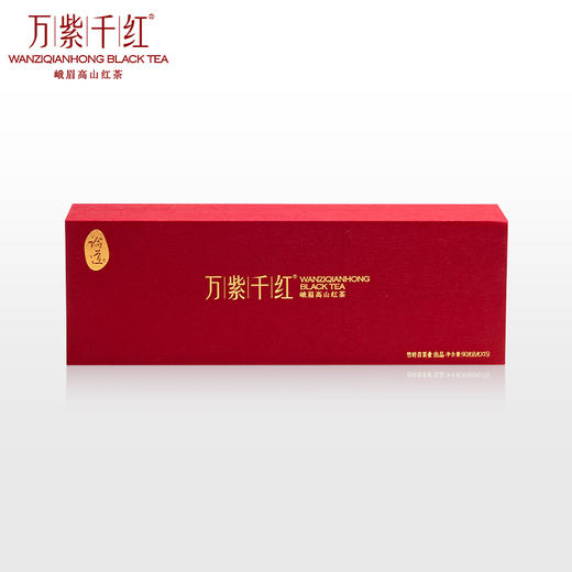 【积分兑换】万紫千红茶叶峨眉高山红茶特级(品味)经典礼盒装90g 商品图0