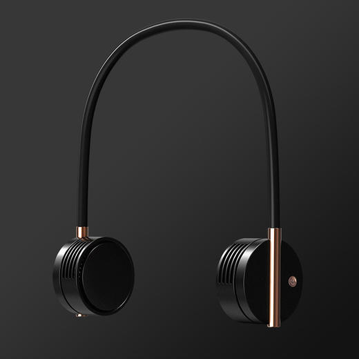 挂脖USB手持便携式户外手持风扇迷你创意桌面办公充电折叠小风扇 商品图5