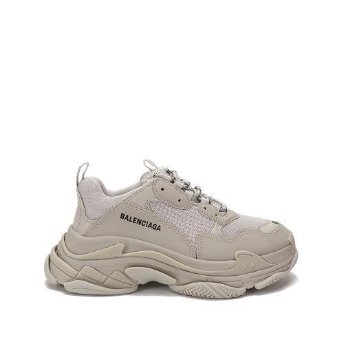 Balenciaga/巴黎世家 男士TRIPLE S系列聚氨酯/织物网布系带休闲运动鞋老爹鞋 536737 W2FW1 商品图0