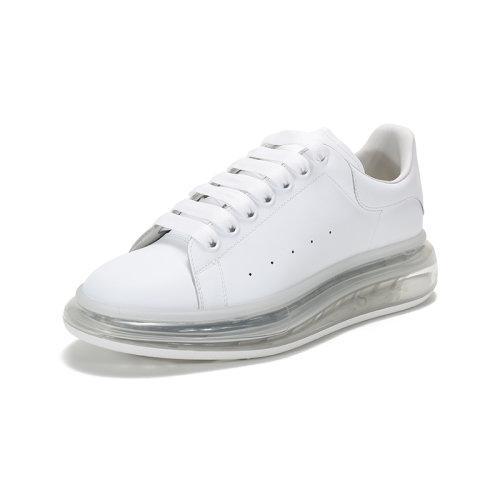 Alexander McQueen/亚历山大麦昆 男士牛皮气垫底系带休闲运动鞋板鞋 604232 WHX98 商品图1