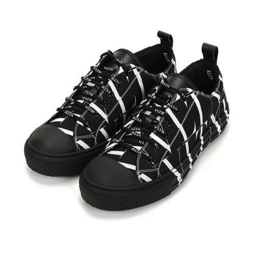 Valentino/华伦天奴 男士织物系带运动鞋 UY2S0D57 JKY 商品图4