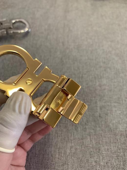 菲拉格慕FERRAGAMO男士金扣牛皮腰带，货号679535-0644558. 商品图4