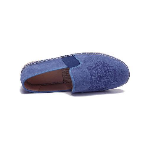 KENZO/高田贤三 男士绒面革麻编渔夫鞋平底鞋休闲鞋 FA6 5ES188 L75 商品图3