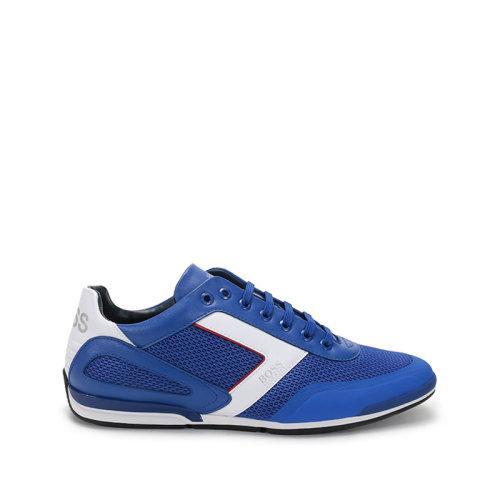 HUGO BOSS/雨果博斯 2021款 男士织物等多种材质拼接网眼系带休闲运动鞋 50445677 商品图15