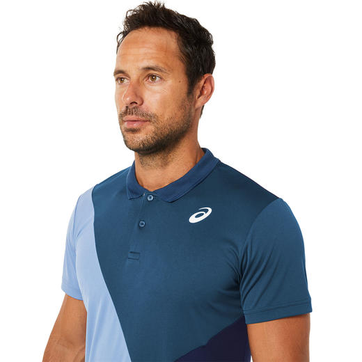 22年澳网新款 ASICS亚瑟士透气短袖网球POLO衫/短裤 商品图2