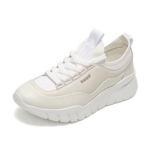 BALLY/巴利【21秋冬新款】男士羊皮系带小白鞋休闲运动鞋时尚简约 BIKKI 商品图6