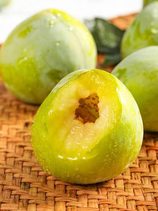 前岐油奈李蜂糖李当季新鲜水果桃形李青脆奈李5斤装 商品图3