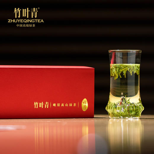 竹叶青峨眉高山绿茶特级(论道)礼盒装茶叶288g 商品图4