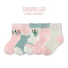 【5双装 多色可选 轻透会呼吸】夏季薄棉镂空透气婴儿宝宝小中大童袜子小熊卡丁车网眼袜 商品缩略图5