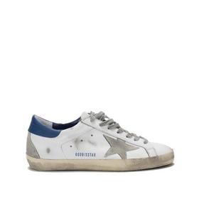 GOLDEN GOOSE DELUXE BRAND/GOLDEN GOOSE DELUXE BRAND黄金鹅 男士皮革Super-Star系带休闲运动鞋板鞋脏脏鞋 GMF00102 F002181