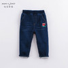 【打折】马克珍妮秋装 女童印花仿针织牛仔裤 儿童裤子221671 商品缩略图2