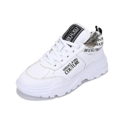 VERSACE JEANS COUTURE/VERSACE JEANS COUTURE 范思哲 2021款 男士皮革/织物系带厚底休闲运动鞋 71YA3SC1 ZP020 商品图6