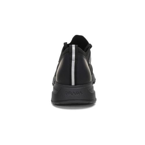 PRADA/普拉达 男士织物/橡胶系带休闲运动鞋 4E3422 3K7H 商品图2