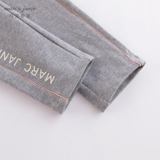 马克珍妮春 女童字母弹力修身打底裤 儿童裤子221780 商品图4