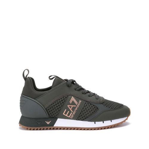 EA7/EA7 男女中性PU/织物网眼系带休闲运动鞋 X8X027 XK050 商品图20