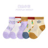 【5双装 多色可选 轻透会呼吸】夏季薄棉镂空透气婴儿宝宝小中大童袜子小熊卡丁车网眼袜 商品缩略图11